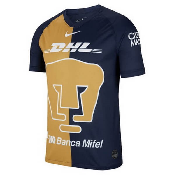 Tailandia Camiseta UNAM Pumas 3ª 2019-2020 Amarillo Azul